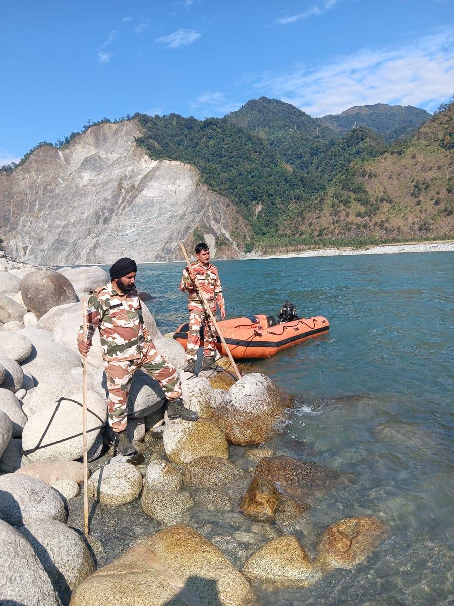 RailNf's tweet image. N.F.Railway extends gratitude to the personnel of 25th Battalion, ITBP for their tireless efforts during the search operations at Parashuram Kund during 24 to 27 November 🙏

@ITBP_official