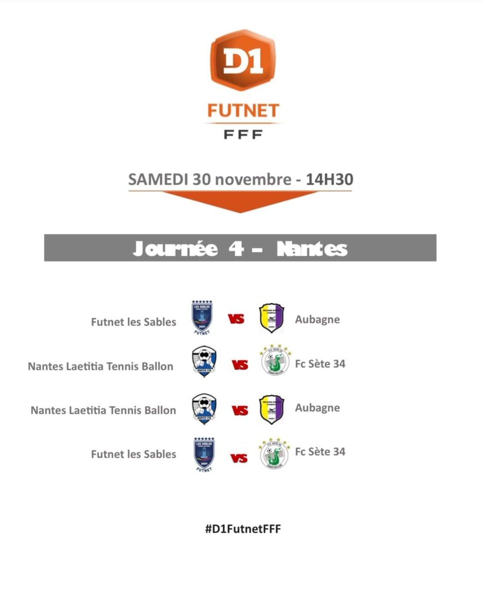 Le Nantes LTB reçoit cette 4 ème journée de D1.⚽