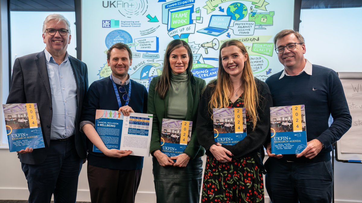 During our Research Showcase last week, we proudly unveiled the UKFin+ Research Agenda! This collaborative effort reflects months of work, incorporating insights from our launch and workshops. Read it here: ukfin.network/ukfin-research…