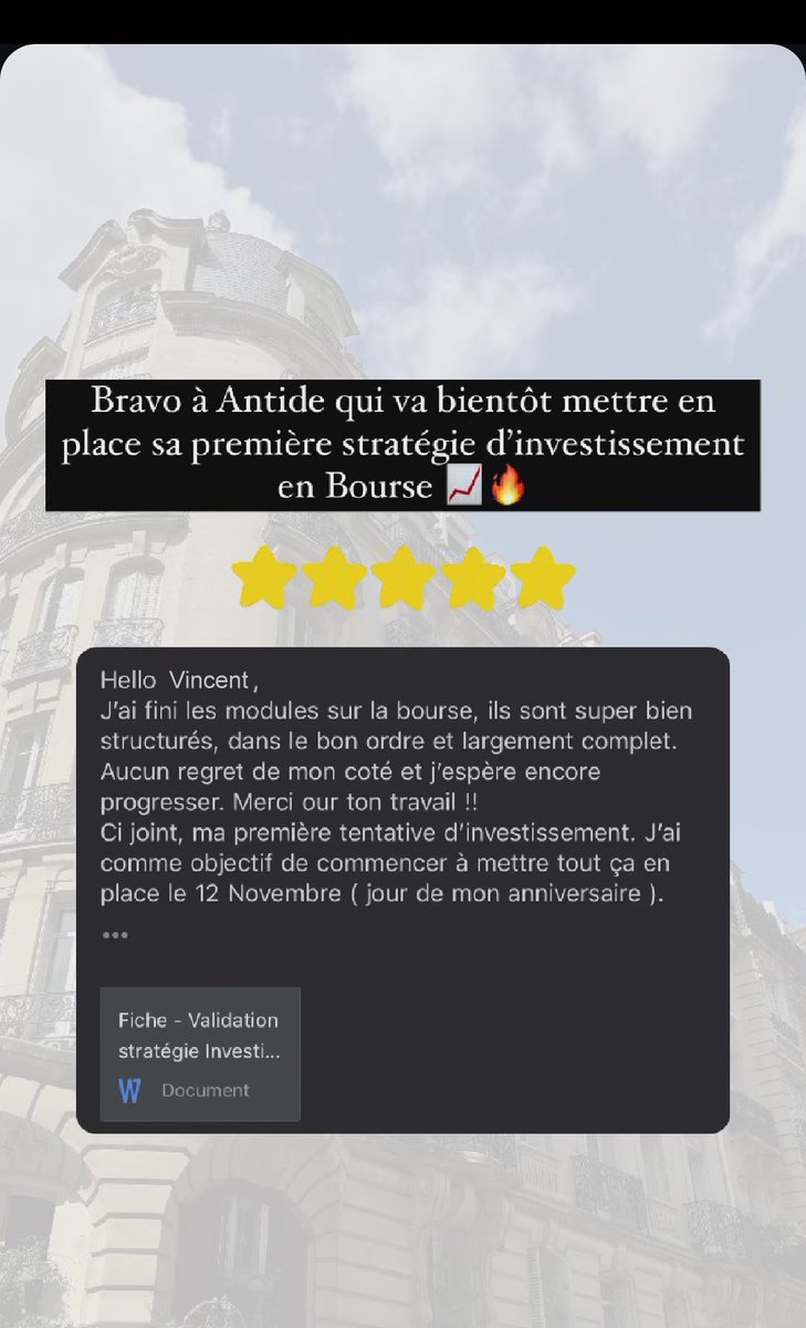 Orsnvincent's tweet photo. Les témoignages 😊!📈 La réussite d'un investissement commence par des connaissances solides. Content de voir les résultats que mes formations ont apportés à ces participants.Vous aussi, vous voulez en savoir plus ? #Investissement #Formation #RevenusPassifs #france #nice #reims https://t.co/ftmqEGAs0E