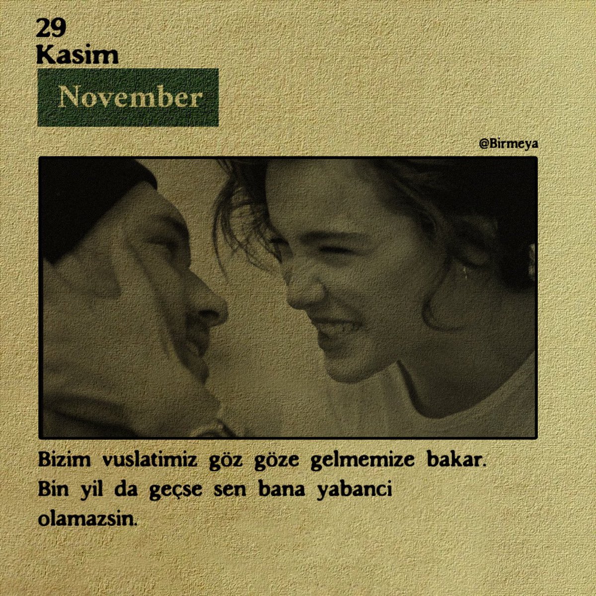 29 Kasım.