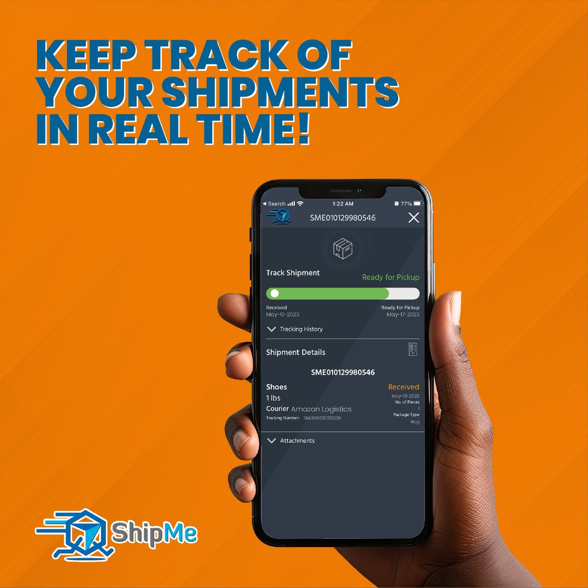 ShipMeCompany's tweet photo. We know how important it is for you to stay updated on your packages! 

With our real-time tracking, you’ll always know exactly where your shipments are.

📍 1 Ripon Rd., Kingston 5, Jamaica
📲 876-656-8825
📧 helpdesk@shipme.me
🌐https://t.co/SYSZ5yX7KS https://t.co/l0Fi8AeAZ8