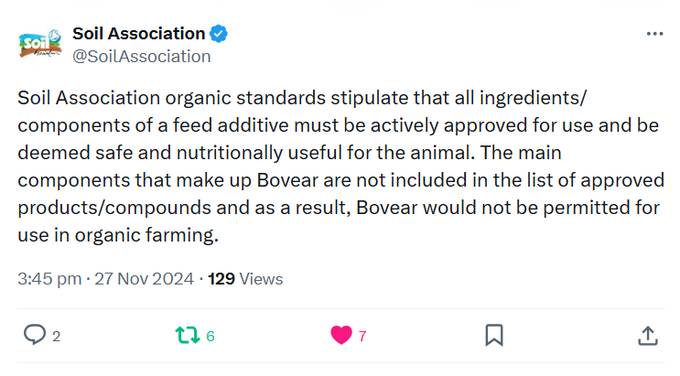 c36812927's tweet image. x.com/robinmonotti/s…
Arla are feeding this to our UK dairy cattle

#nottested or #evenapproved by the EU regulatory bodies

@MaizyDaizyZzzz
Screenshot to share

Just a reminder that Penny Mordaunt loves #BillGates &amp;amp; #WEF 
This really is #onebigclu 
x.com/SamHope4022341…