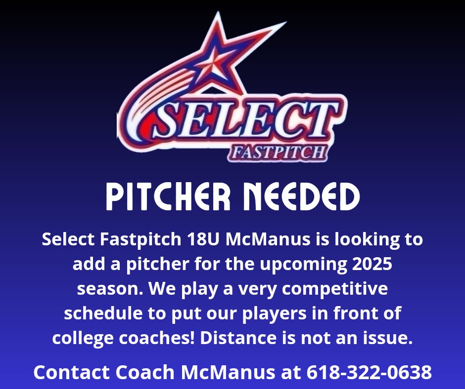 If you’re looking, we are looking. Great schedule, awesome character/disposition up and down the roster. Send us a message if interested!