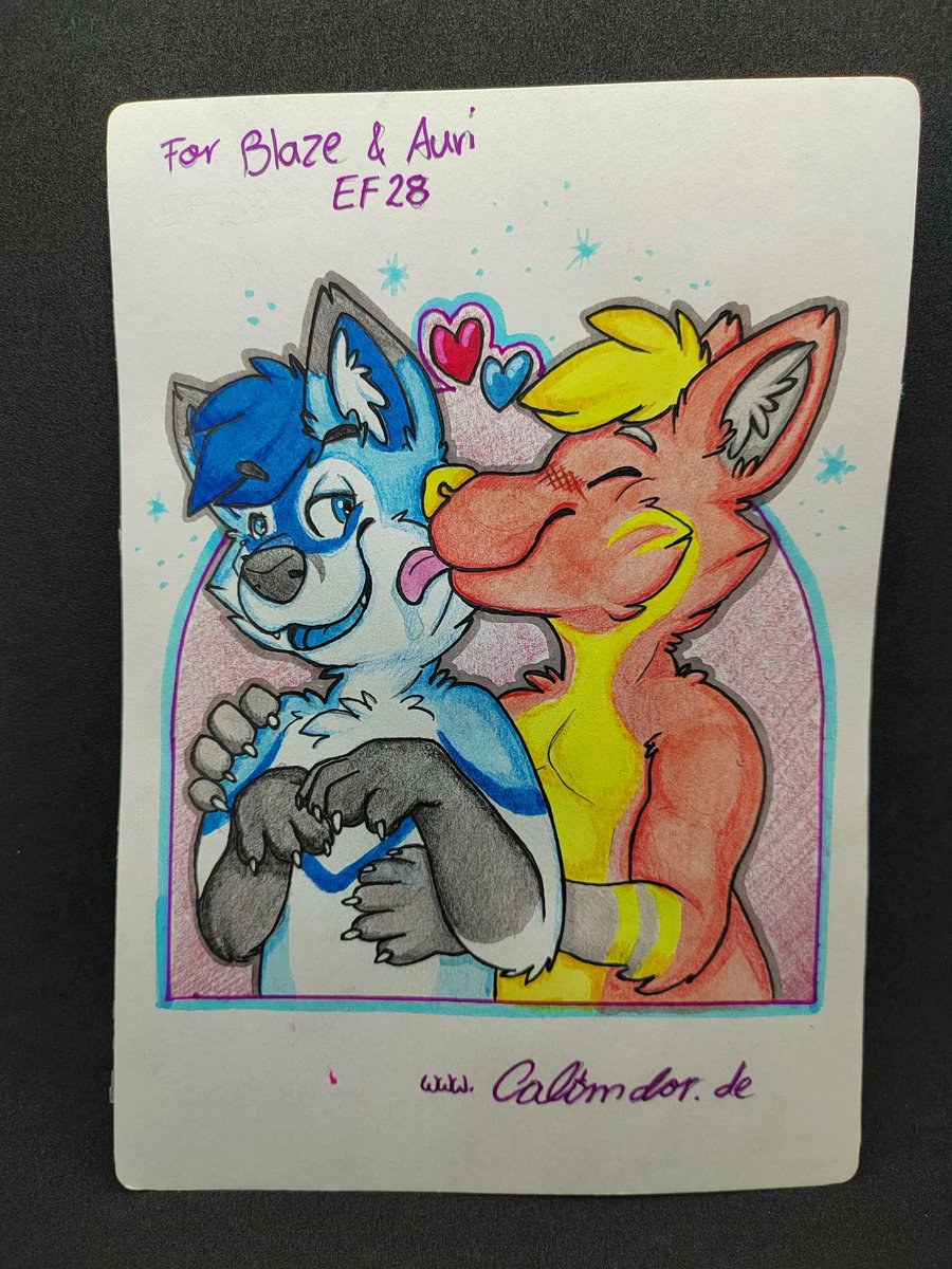 Calimdor (@calimdorart) on Twitter photo Blaze has good taste, I would say :3. Thank you for this sweet sketch. I've licked my sweetheart <a href="/RennbennRS/">RennbennRS</a> many times too π "nom nom" x3 β€οΈ. Blaze has good taste, I would say :3. Thank you for this sweet sketch. I've licked my sweetheart <a href="/RennbennRS/">RennbennRS</a> many times too π "nom nom" x3 β€οΈ.
