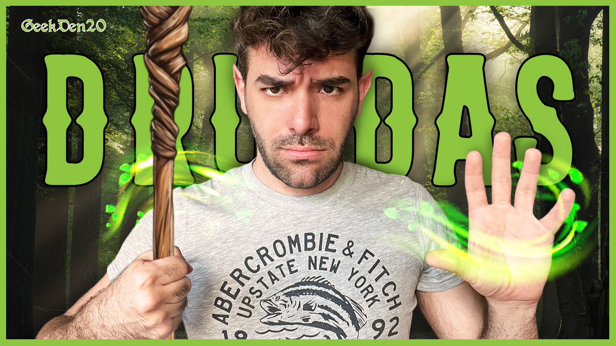 juaninfiction's tweet photo. Fan de los #druidas, este video es para ustedes 🍃 

#juegosderol #ttrpg #rol #dungeonsanddragons #calabozosydragones https://t.co/FK50gEazBZ