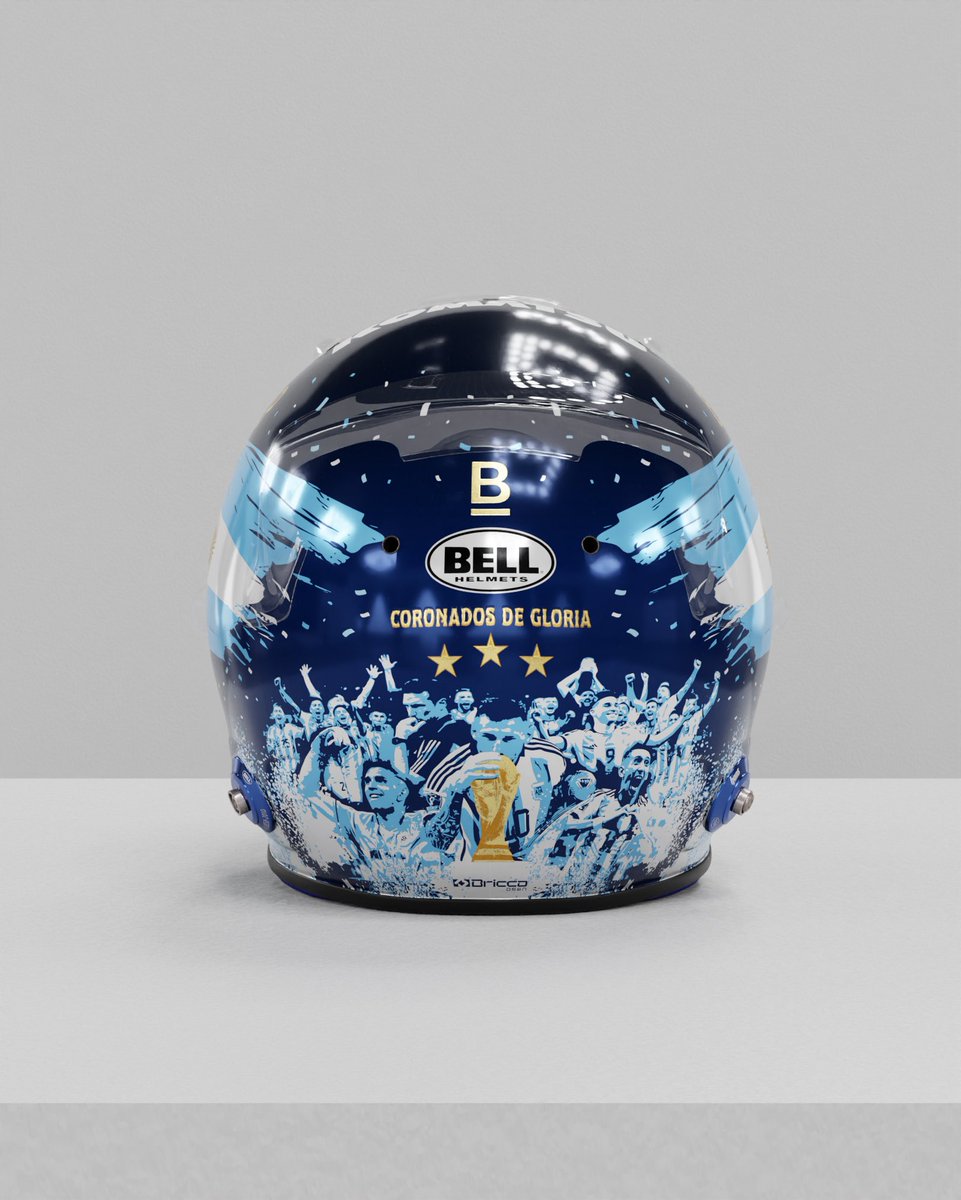 EL MEJOR CASCO DE LA FORMULA 1 🇦🇷