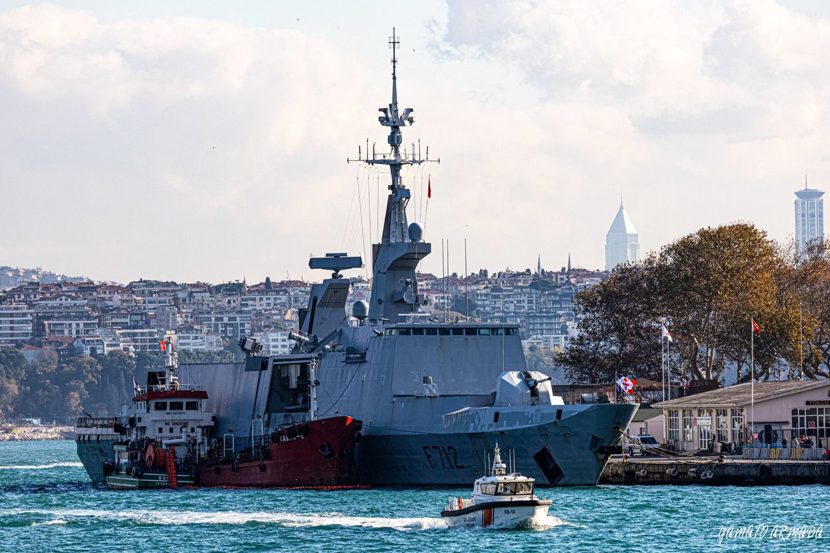 WarshipCam's tweet photo. French Navy La Fayette-class frigate FS Courbet (F712) in Istanbul, Turkey - November 25, 2024 #fscourbet #f712
SRC: TW-@Yamato_Armada https://t.co/6qZxwwHsgs