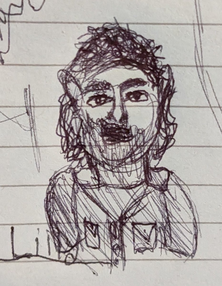 jakeb515's tweet photo. Me niece drew me and I can't decide whether to be flattered or insulted https://t.co/DfvjPsYKfz