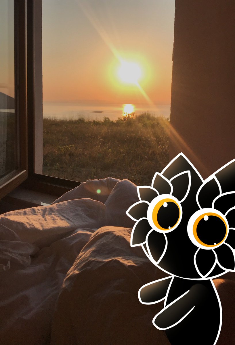 wainsol's tweet photo. Wain Cat woke as waves did sigh,
Sunlight spilled across the sky.
Thoughts that twist and thoughts that tie,
"What if I just let them be?"
"Is the watcher what he sees?
Can I flow like wind through trees?"
He stretched his paws, mind set free,
Embracing all that comes to be. https://t.co/GI6U3QVeDM