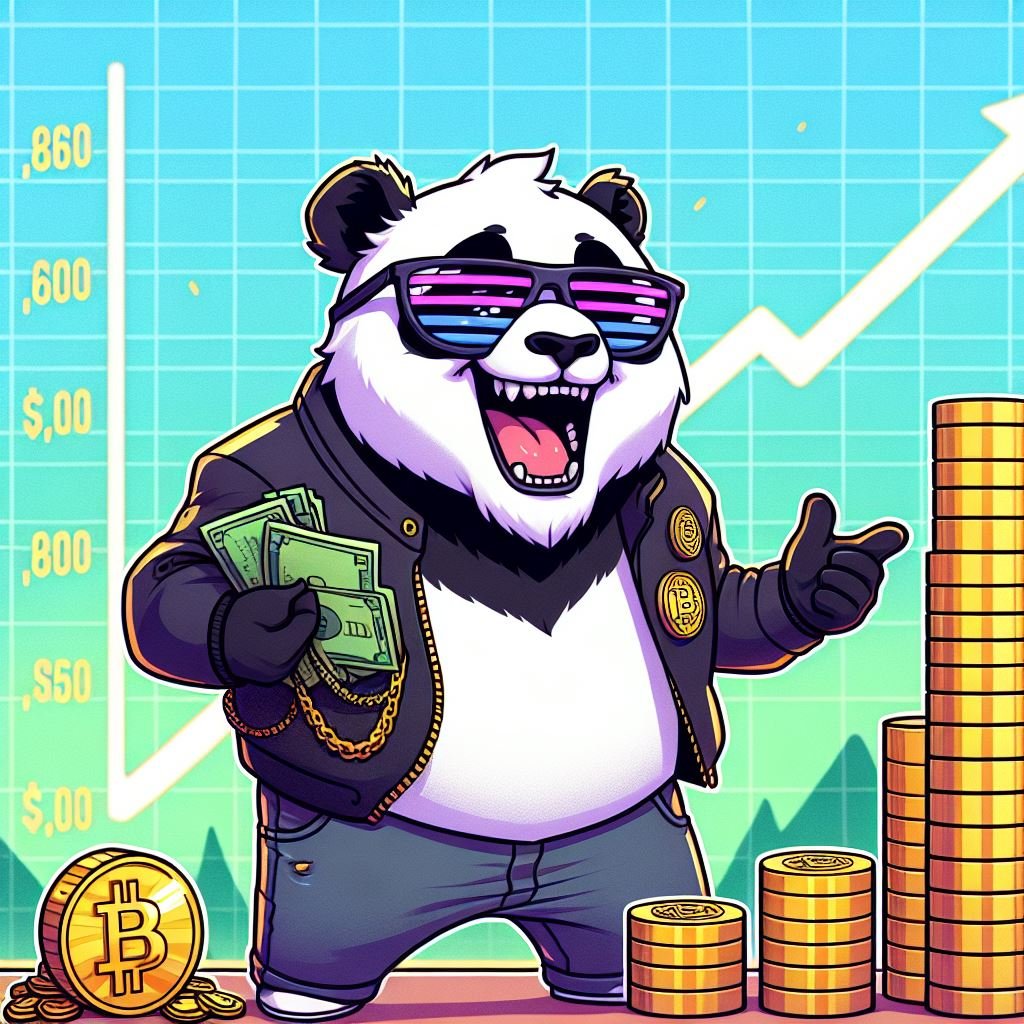 PANDACOIN_sol's tweet photo. "When your new crypto coin grows as fast as bamboo" 🌿💰 #PANDA #Memecoin #Crypto https://t.co/pHLi09YNNq