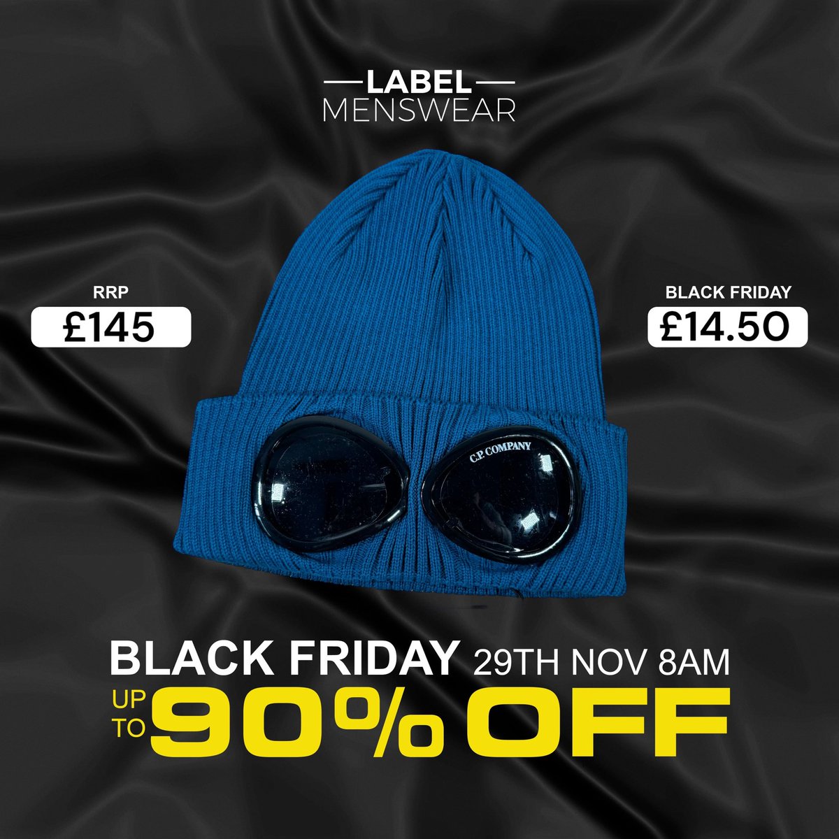 Want early access to £14 goggle beanies? 

Simply Retweet This Tweet 🔄

Black Friday tomorrow @ label-menswear.com