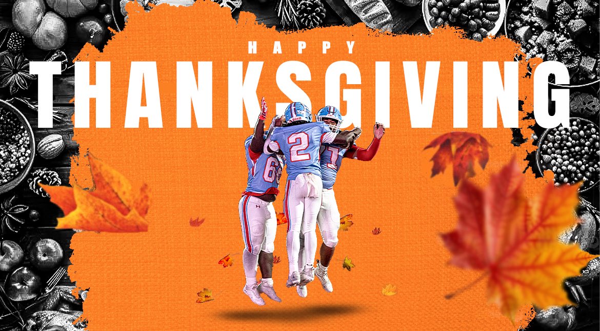 Happy Thanksgiving from Hillcrest Football!