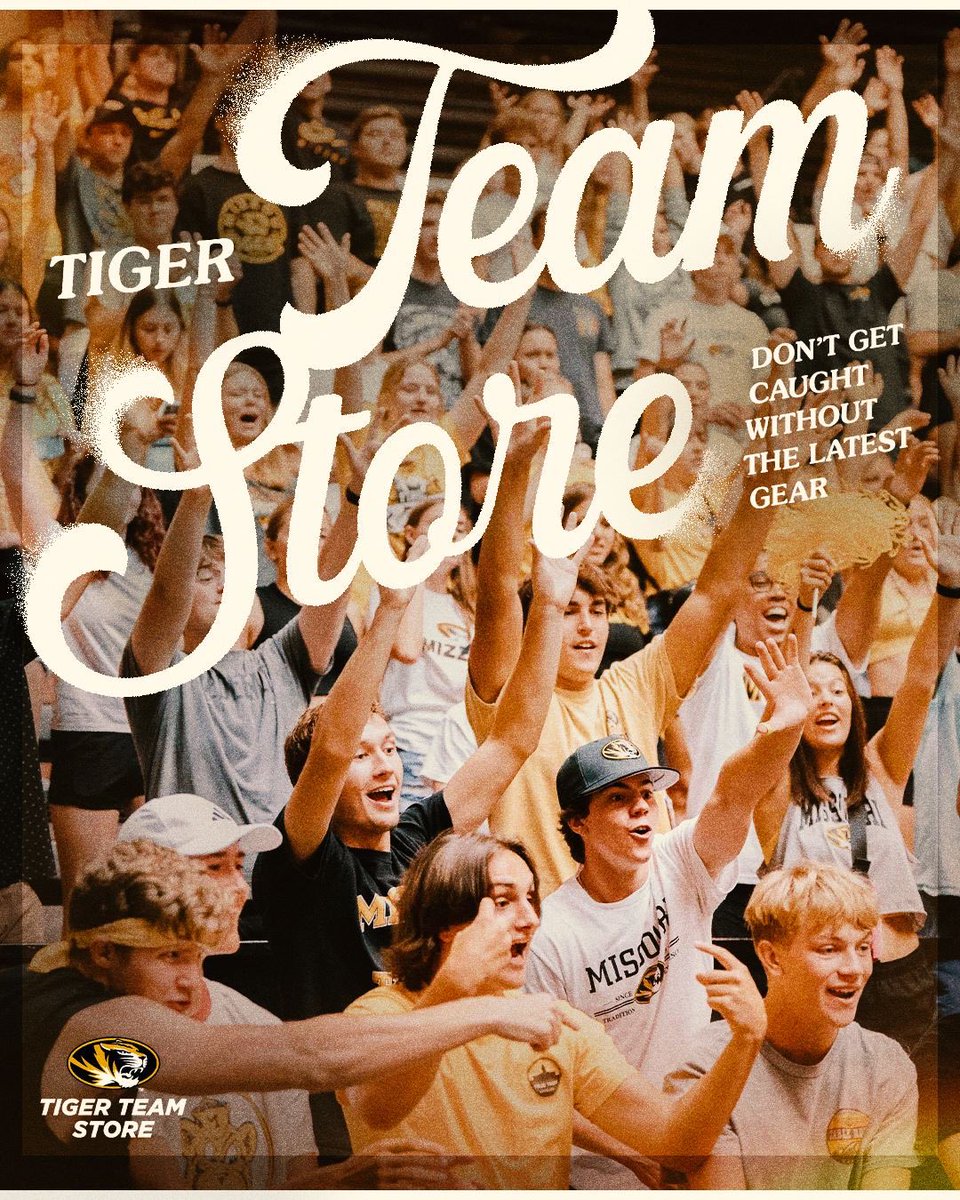 Suit up, Tigers! Snag your Mizzou Wrestling, Gymnastics, and Basketball gear now. Let's rep the black and gold with pride! #MIZ #ETTB