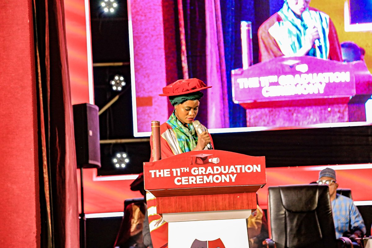 iuea_uganda's tweet photo. "Go Out and Make Us Proud"

With pride and purpose, the Class of 2024 has been released into the world, to embark on their next chapter. The 11th IUEA Graduation was not only a celebration of academic excellence but also a testament to the collective efforts of our faculties, staff, and students in shaping the future. 

Held under the unique theme,*"Education in the Age of Artificial Intelligence,"* the ceremony emphasized the importance of adapting to and thriving in a rapidly evolving technological landscape. Our graduates are now equipped with the knowledge and skills to navigate and lead in this transformative era.  

Degrees were proudly conferred by our esteemed Chancellor, Amb. Dr Amina Mohamed who challenged the graduates to go out into the world, represent IUEA with honor, and make us proud through their contributions, integrity, and innovation.  

Congratulations to the Class of 2024!  

#IUEAGrad2024