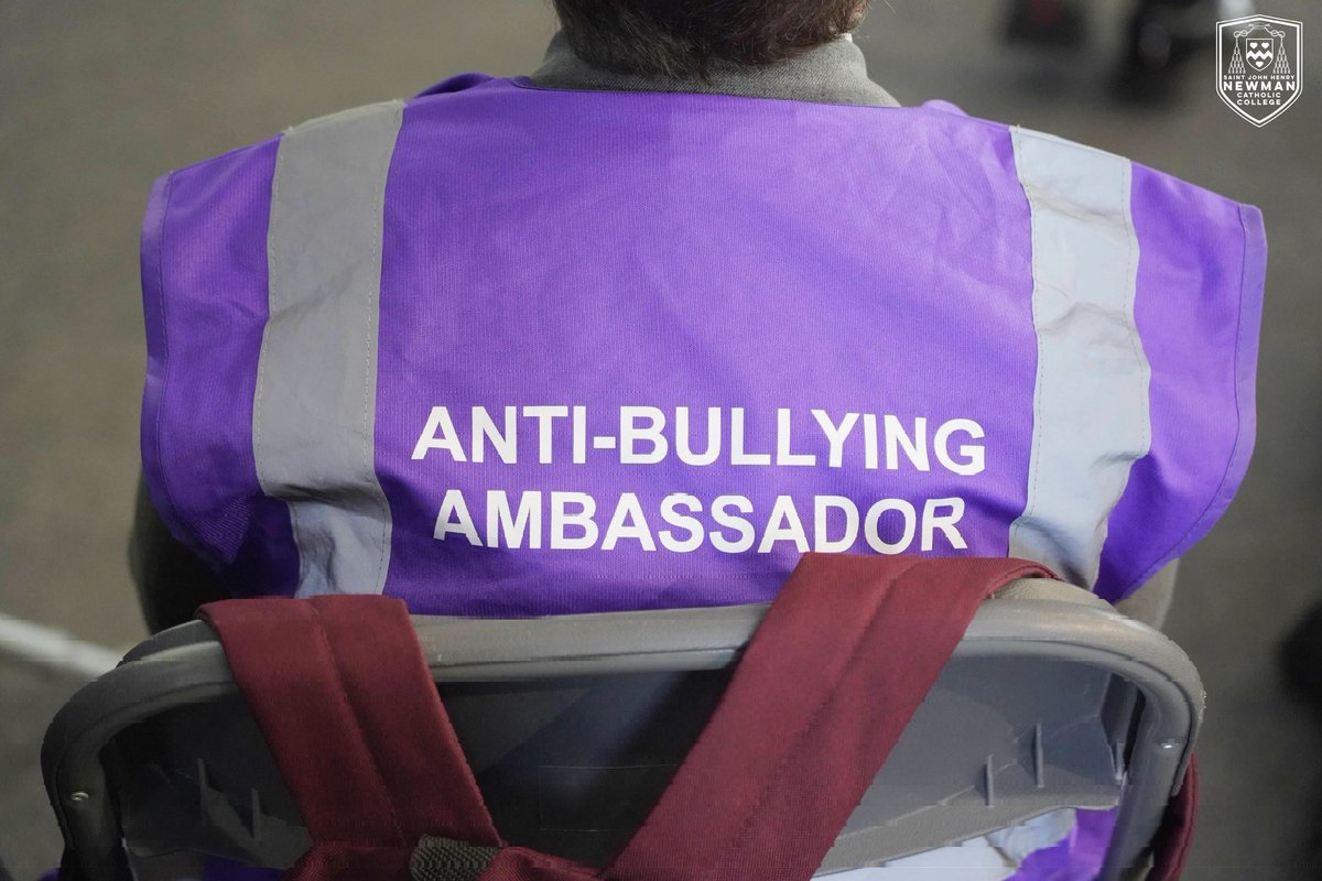 Delighted to have Fr Joel at our Anti-Bullying Ambassadors commissioning ceremony this lunch time.

We are truly blessed to have our young people living out our mission and supporting follow students.