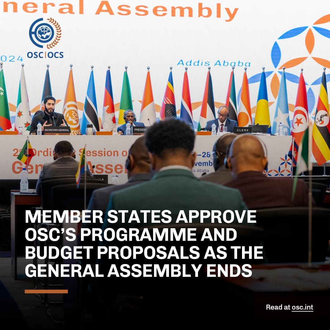 Shumet Gizaw (@drshumete) on Twitter photo Member States of the Organisation of Southern Cooperation #OSC have approved budgetary proposals for the biennium 2025-2026, as well as the proposal to intensify shaping the multilateralism we need and consolidating the organisation the #GreaterSouth deserves.
<a href="/OSC_OCS/">Organisation of Southern Cooperation - OSC</a> Member States of the Organisation of Southern Cooperation #OSC have approved budgetary proposals for the biennium 2025-2026, as well as the proposal to intensify shaping the multilateralism we need and consolidating the organisation the #GreaterSouth deserves.
<a href="/OSC_OCS/">Organisation of Southern Cooperation - OSC</a>