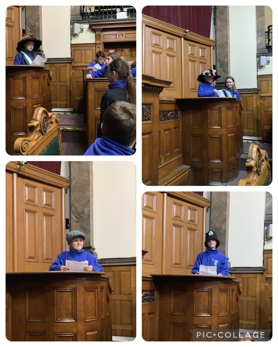 Emmeline Pankhurst was not as lucky when faced with our Year 6s! After careful deliberation, Emmeline was found… GUILTY OF ALL CHARGES! (Final part of photos)