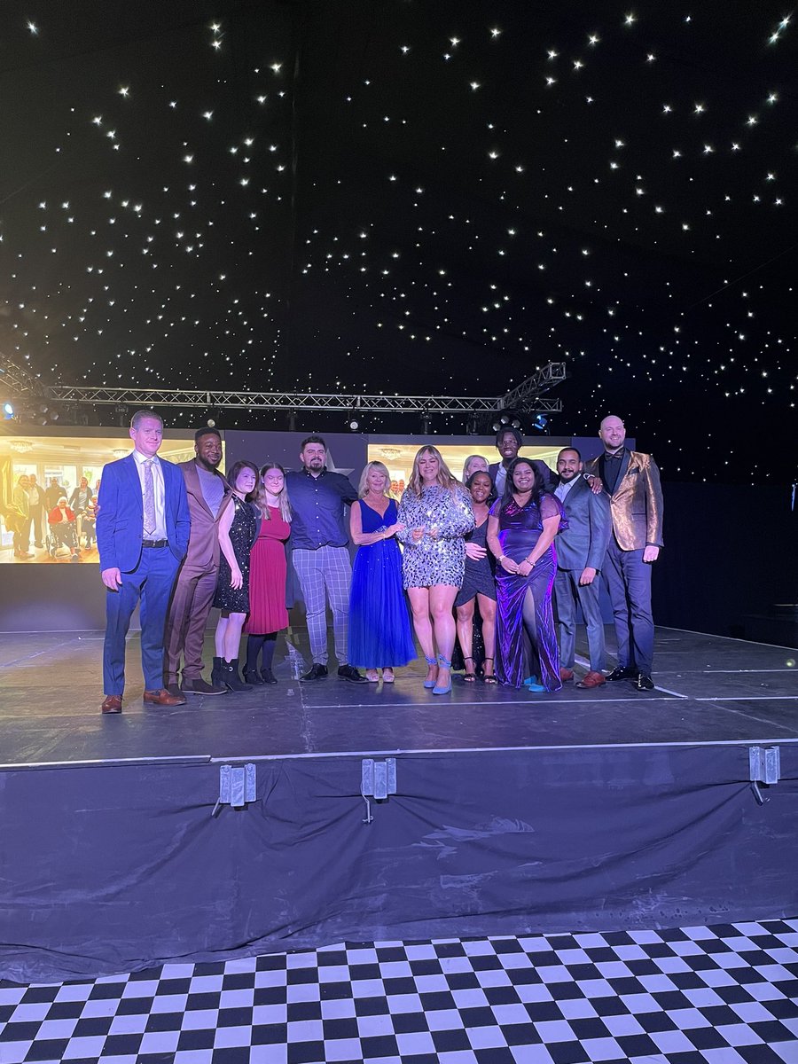 WINNER! Please join us in congratulating Osbourne Court who have just won the award for ‘Most Innovative Residential Care Team’. Well done to you all, we hope you have a fantastic evening of celebrating! 🥂

#HCA #BestInCare #HertsCareAwards