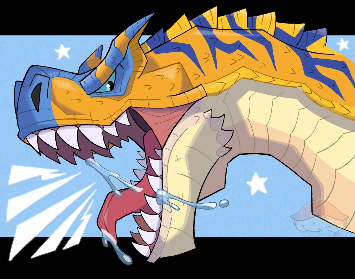 King of the Skies, Bane of the Land
⛅⛰️
#Monsterhunter