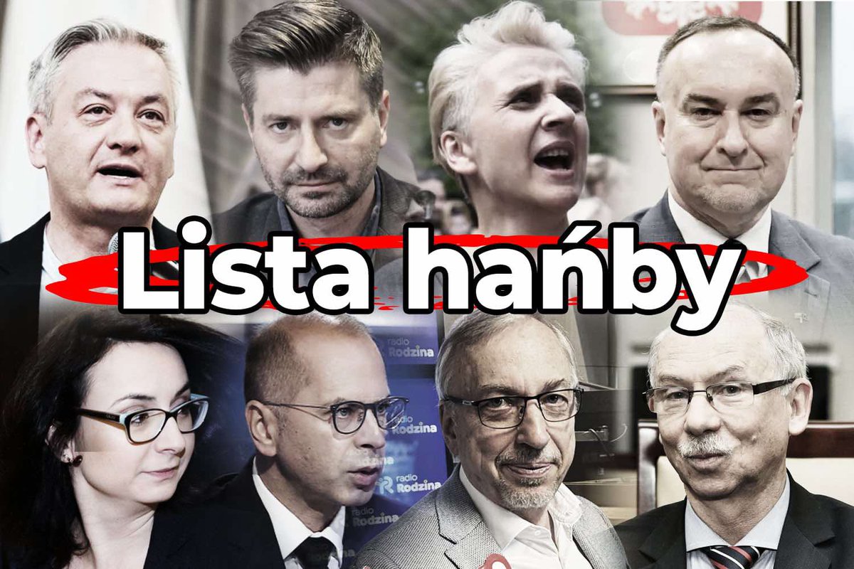 Zapamiętajcie ich dobrze. To oni dziś w Parlamencie Europejskim zagłosowali PRZECIWKO Polsce, a niektórzy nawet... dwukrotnie!

Najpierw Robert Biedroń, Krzysztof Śmiszek, Joanna Scheuring-Wielgus, Michał Kobosko i Kamila Gasiuk-Pihowicz oddali głos przeciwko mojej poprawce