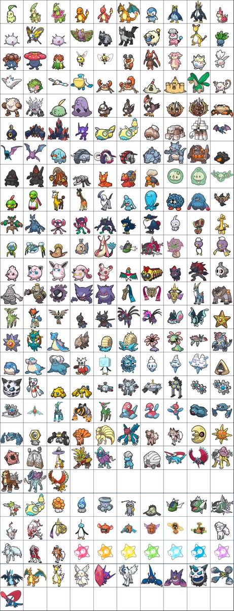 FanHoOh's tweet photo. Il mio Pokédex Personale. #FanHoOhDex https://t.co/wlpxfwHG5c