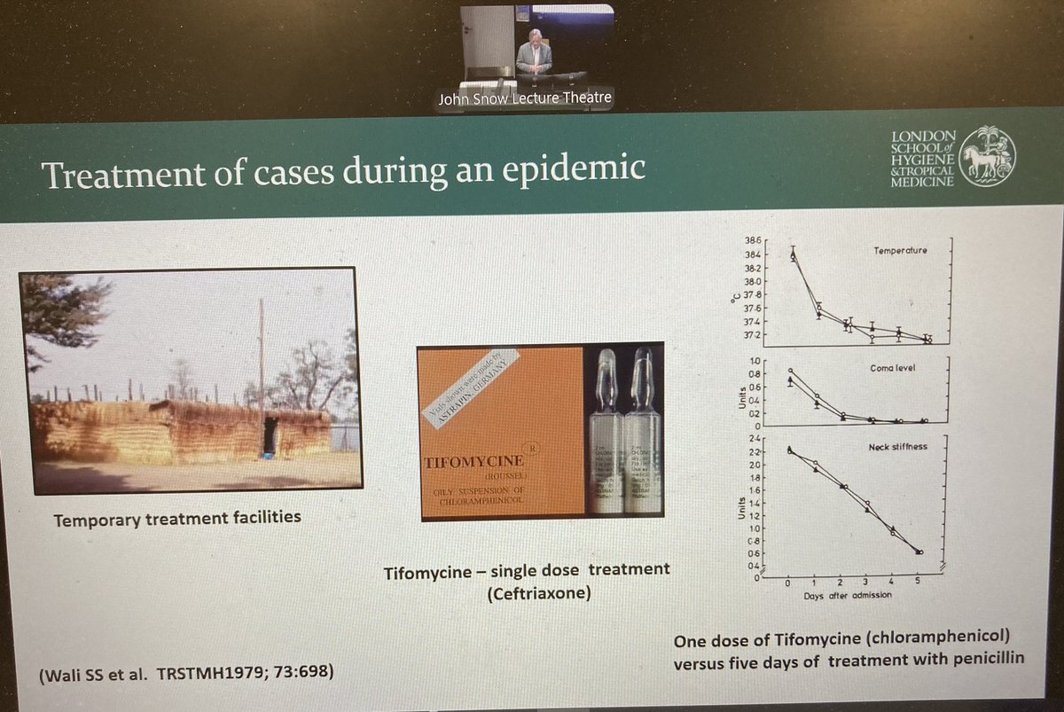 andrew seaton (@raseaton66) on Twitter photo Prof Sir Brian Greenwood’s <a href="/LSHTM/">London School of Hygiene & Tropical Medicine</a> retirement lecture on zoom. From science to clinical practice, public health and policy. Meningitis to Malaria. Amongst many many contributions- single dose oily chloramphenicol for meningococcal infection Prof Sir Brian Greenwood’s <a href="/LSHTM/">London School of Hygiene & Tropical Medicine</a> retirement lecture on zoom. From science to clinical practice, public health and policy. Meningitis to Malaria. Amongst many many contributions- single dose oily chloramphenicol for meningococcal infection