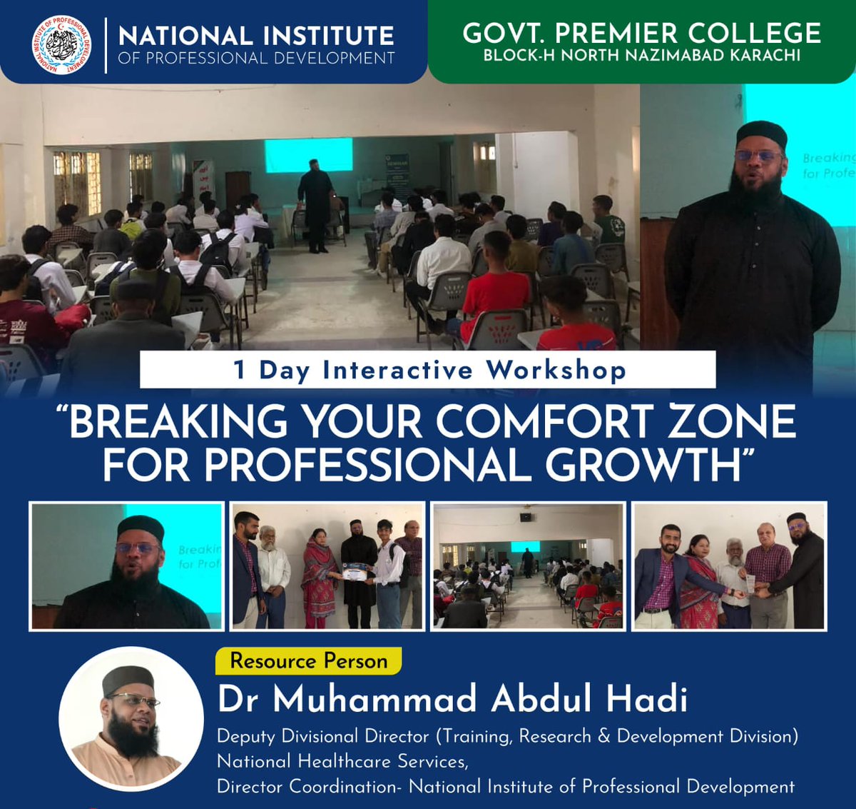 APMSOMediaCell's tweet photo. گورنمنٹ ڈگری پریمیئر کالج میں بعنوان
Break Your Comfort Zone For The Professional Growth
سیمینار کا انعقاد

اے پی ایم ایس او طلباء و طالبات کے لئے نصابی غیر نصابی سرگرمیوں کے انعقاد اور مستقبل قریب کی مشکلات سے نبردآزما ہونے کا شعور اجاگر کرنے میں سرفہرست رہی ہے، @SharjeelBaig_ https://t.co/jsGVF4oX3t