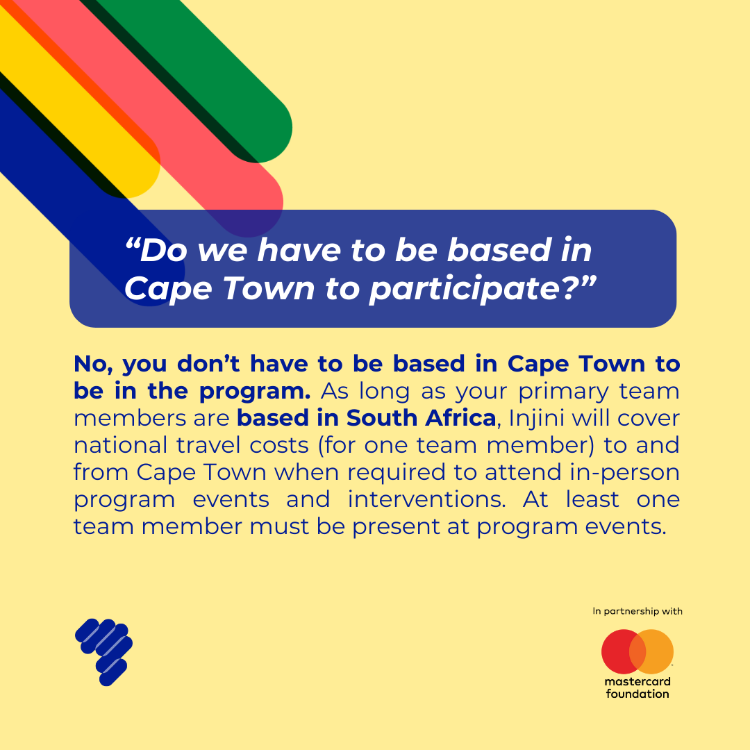 Injini (@injiniedtech) on Twitter photo 💡 Curious about applying for our <a href="/MastercardFdn/">Mastercard Foundation</a> EdTech Fellowship? Swipe through for answers to three of our most asked questions about the program. For more info & to apply, click here: injini.africa/edtech-fellows…
#AfricanEdTech #SouthAfrica #EducationInnovation #ApplyNow #FAQs 💡 Curious about applying for our <a href="/MastercardFdn/">Mastercard Foundation</a> EdTech Fellowship? Swipe through for answers to three of our most asked questions about the program. For more info & to apply, click here: injini.africa/edtech-fellows…
#AfricanEdTech #SouthAfrica #EducationInnovation #ApplyNow #FAQs