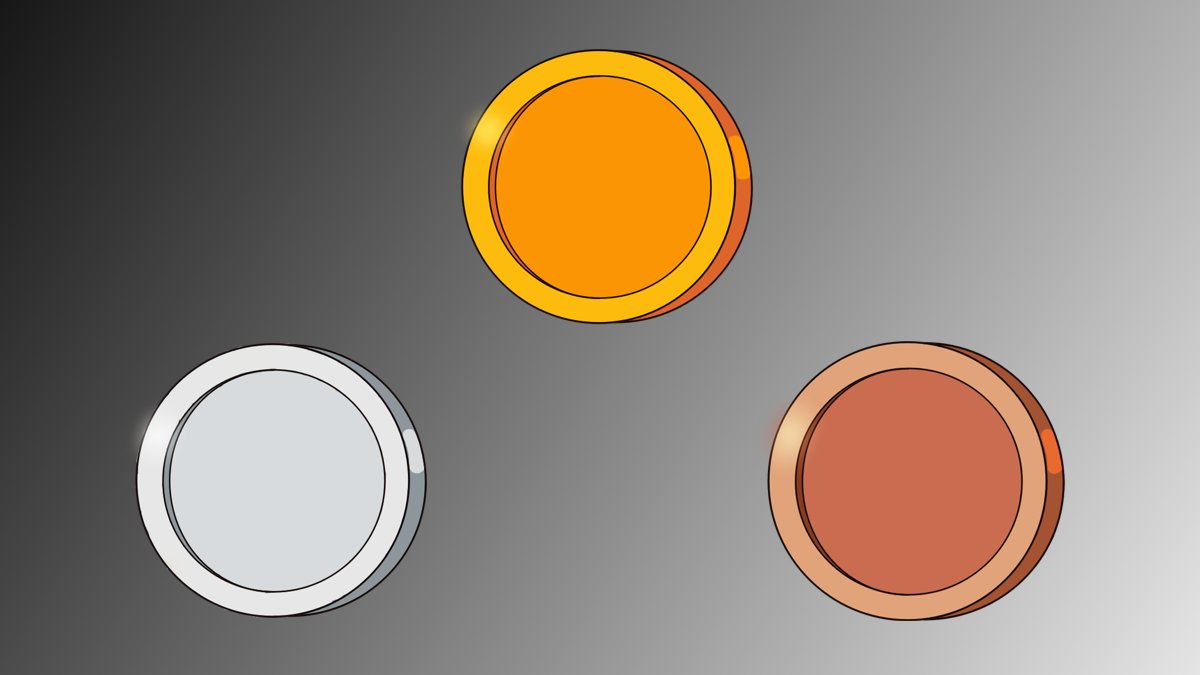 TheGameDevkit's tweet image. A set of gold, silver and bronze coins. These are free for both personal and commercial use

Get it here:
thegamedeveloperstoolkit.itch.io/coin-icon-pack

#gameassets #itchio #indiedev
