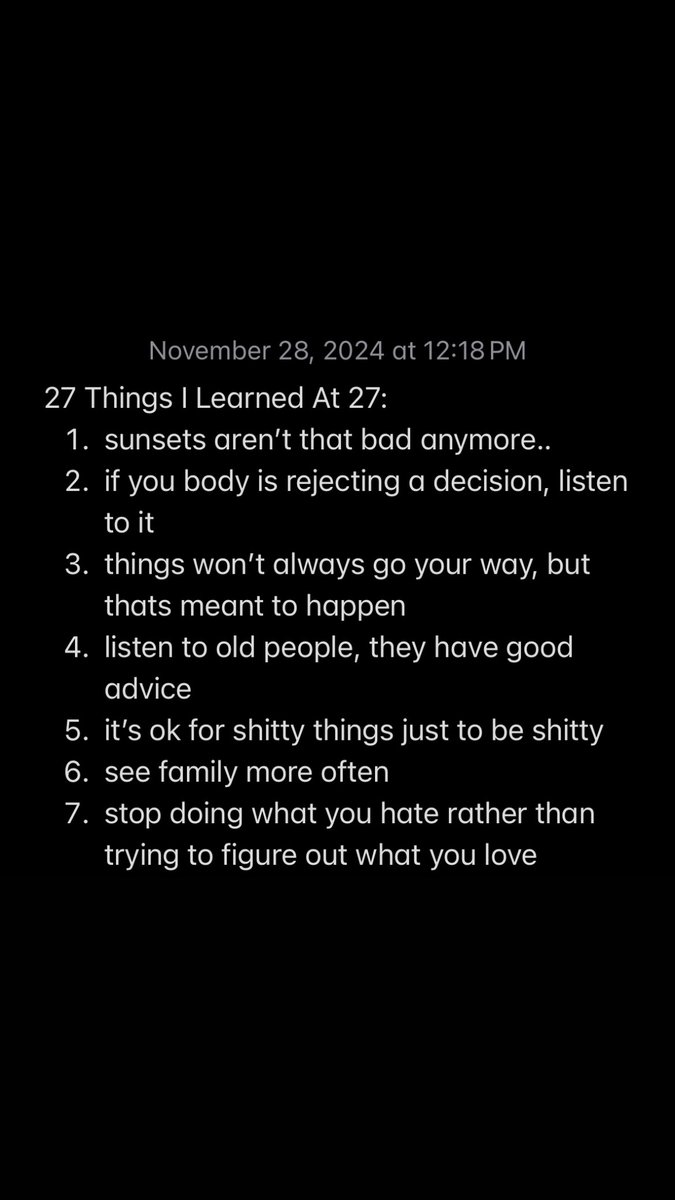 SamGolbach's tweet photo. 27 Things I Learned At 27 https://t.co/zviR8mwc0M