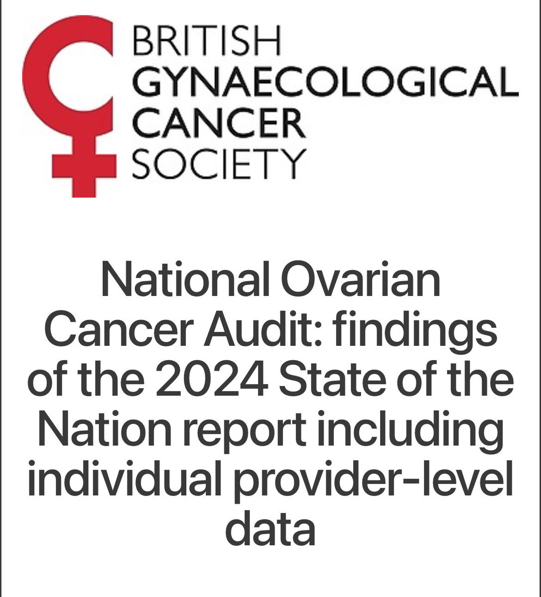 🔈UPCOMING NOCA WEBINAR🔈

December webinar:  National Ovarian Cancer Audit: findings of the 2024 State of the Nation report including individual provider-level data

December 5th 7pm-8pm

Register here 👉 attendee.gotowebinar.com/register/42451…