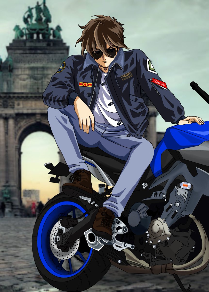 Nanrose_MX's tweet image. Al fin termine! batalle con la moto, sufrí para encontrar una imagen de fondo pero al final estoy feliz con el resultado
#GundamWing #ガンダムW #HeeroYuy #ヒイロユイ #Brussels