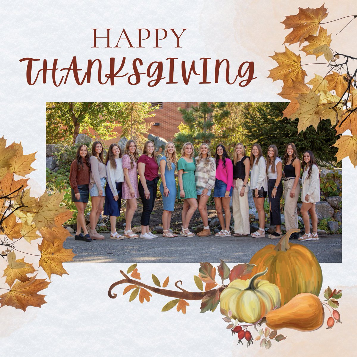 LCSCWBB's tweet image. Wishing everyone a Happy Thanksgiving! We have so much to be grateful for🫶🏼