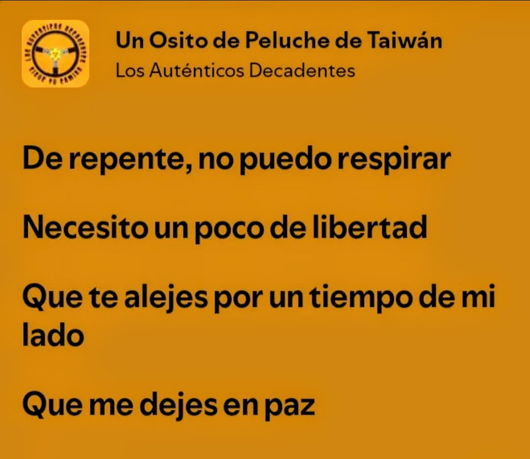 Al ratito ya te empiezo a extrañar...