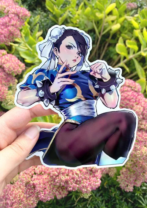 Chun Li sticker!! 