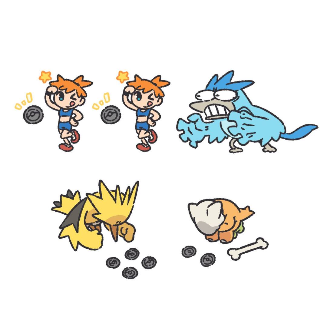 JVCom's tweet photo. Pokémon TCG Pocket en dessins. 😭

(par @sqshiijelly) https://t.co/1vjl1vbcTq