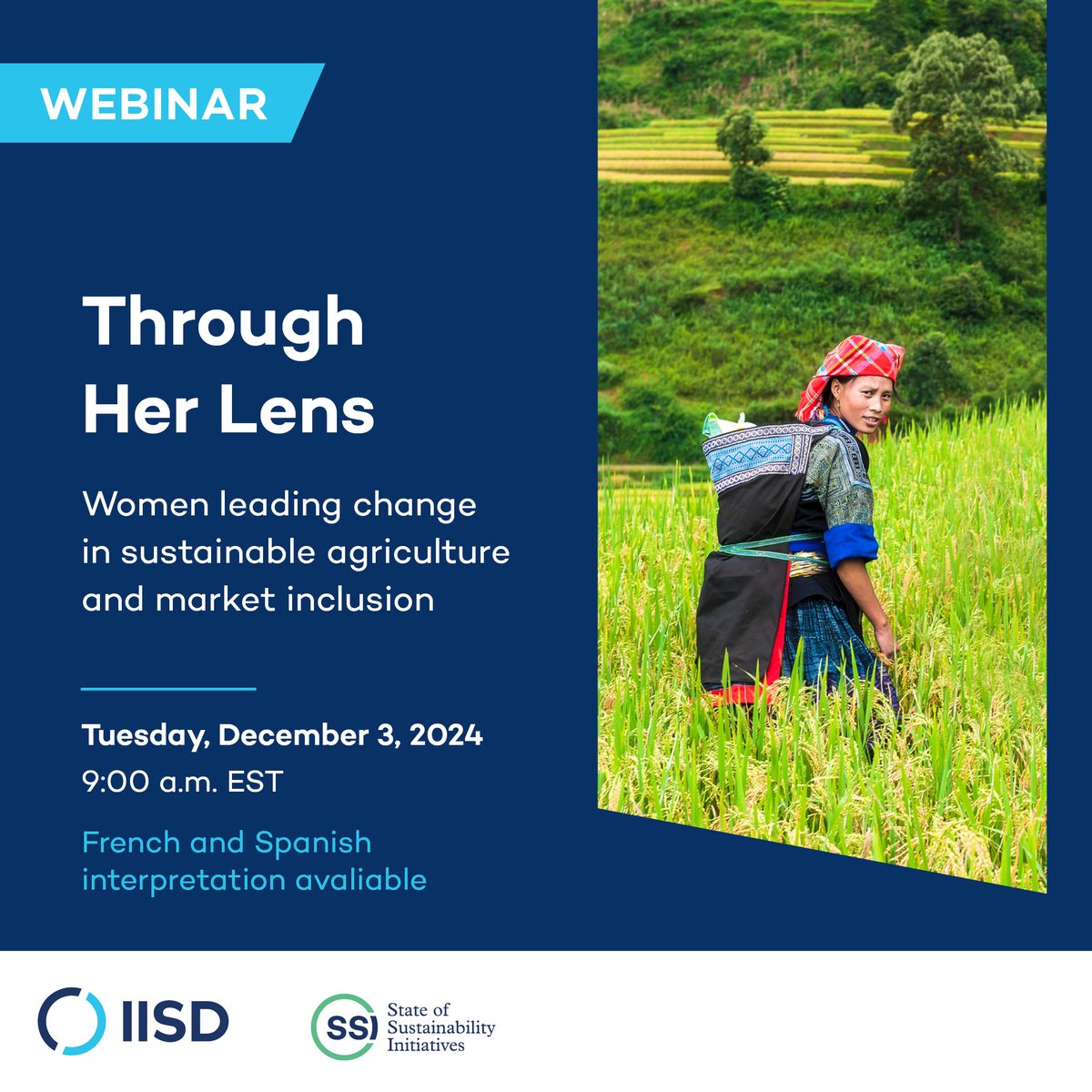 👩‍🌾 Women producers in Rwanda are building pathways to sustainable markets and economic empowerment.

Hear from those in VSS-certified value chains as they share lessons and strategies for success in next week's webinar.

Don't miss it! Register now: iisd-elp.zoom.us/webinar/regist…