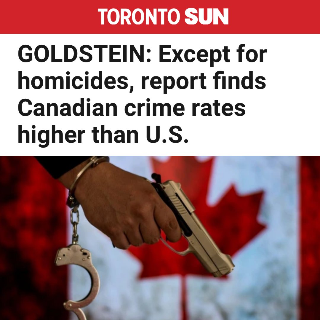 LarryBrockMP's tweet image. "The idea that Canada is a much safer society than the United States is not supported by the data as rates of property and violent crime in Canada are now higher than south of the border," - The Fraser Institute

After nine years, our streets are no longer safe, criminals profit…