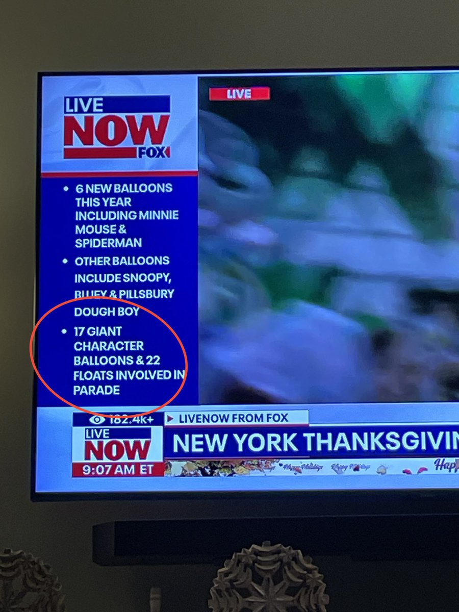 BrandoIncognito's tweet photo. THE STORMY MACYS THXGIVING DAY PARADE WAS ONE GIANT WHITE HAT COMM OF A PARADE.
FROM A PIZZA FLOAT SURROUNDED BY CAUTION TAPE TO A LINCOLN BAND.
~17 BALLONS
22 FLOATS~
THEYRE TELLING US WHOS IN CHARGE & THAT WE’VE WON https://t.co/AhdXtOXWAU