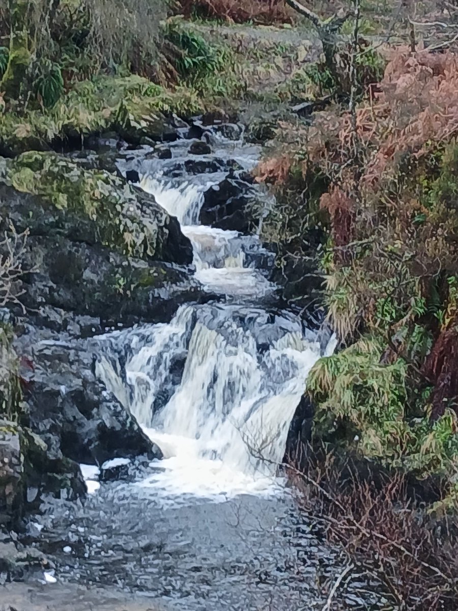 The very 'top' of Glenashdale waterfall, Arran. <a href="/NorthWestFoss/">CascadeCumbria</a>