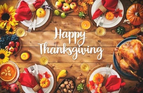 From our family to yours, Happy Thanksgiving!