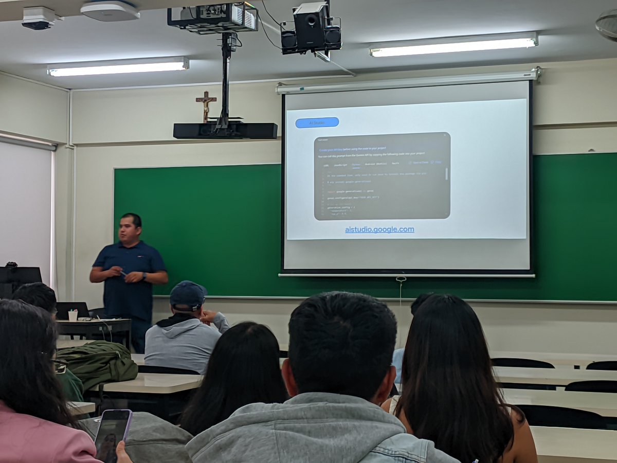 gdglima's tweet image. #DevFestLima2024
🙏 Agradecimiento especial a @myarleq  por su charla: "Gemini y la Creación de Agentes IA Responsables". 💡✨
🎯 Completa el feedback y ayúdanos a mejorar: bit.ly/devfestlima24-…
#DevFestLima24 #GDGLima #DevFestLima #DevFest #gdg
