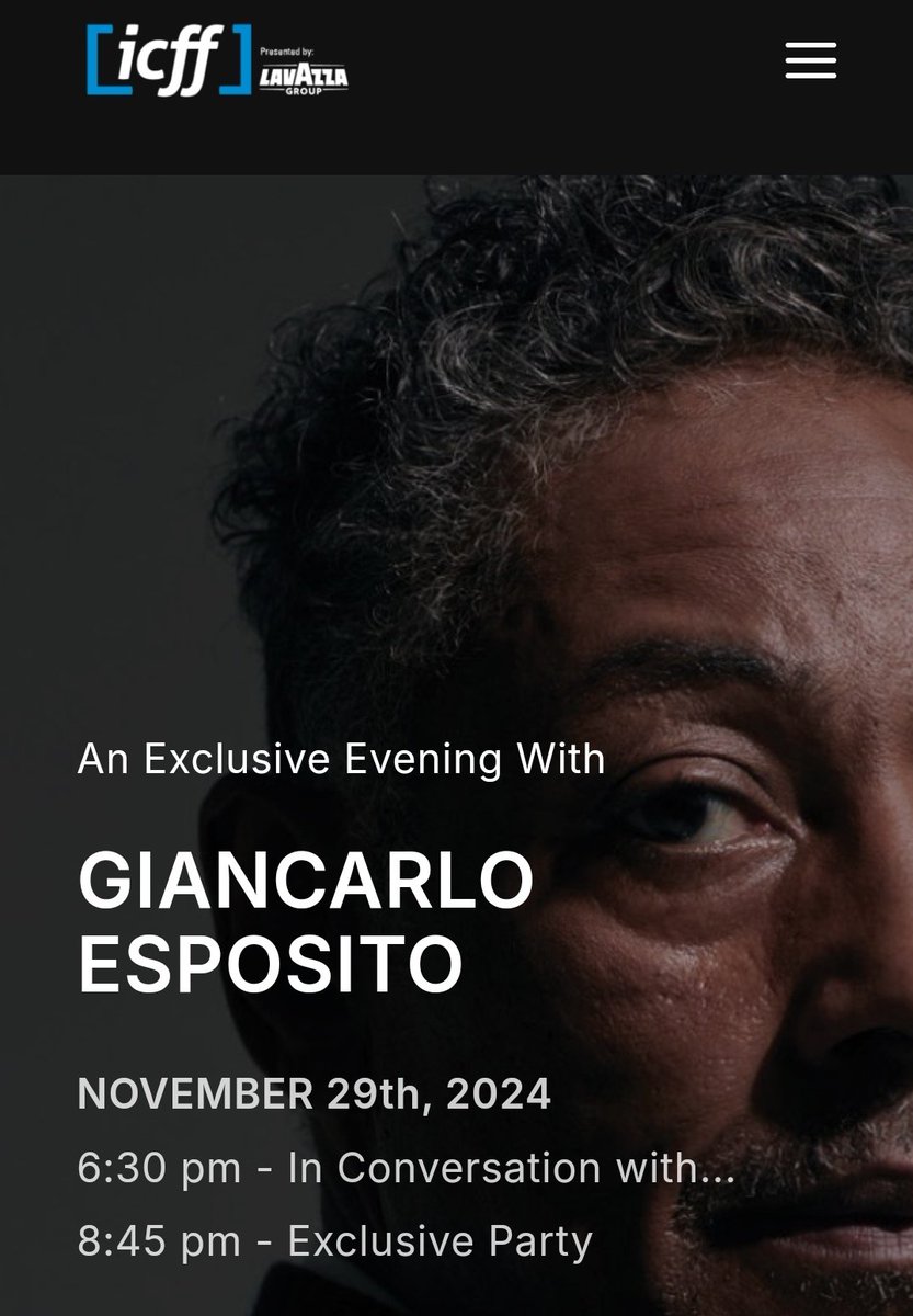 MoVernie's tweet photo. Tomorrow - Friday, Nov 29
Black-tie gala and cocktail reception at Casa Loma Toronto
Limited tickets are available now at https://t.co/UnC7ajSLwL.
#ICFF2024 #ICFFXGiacarloEsposito #CasaLoma #torontoevents #giancarloesposito #toronto #MoVernie https://t.co/XQhzjNqVVI