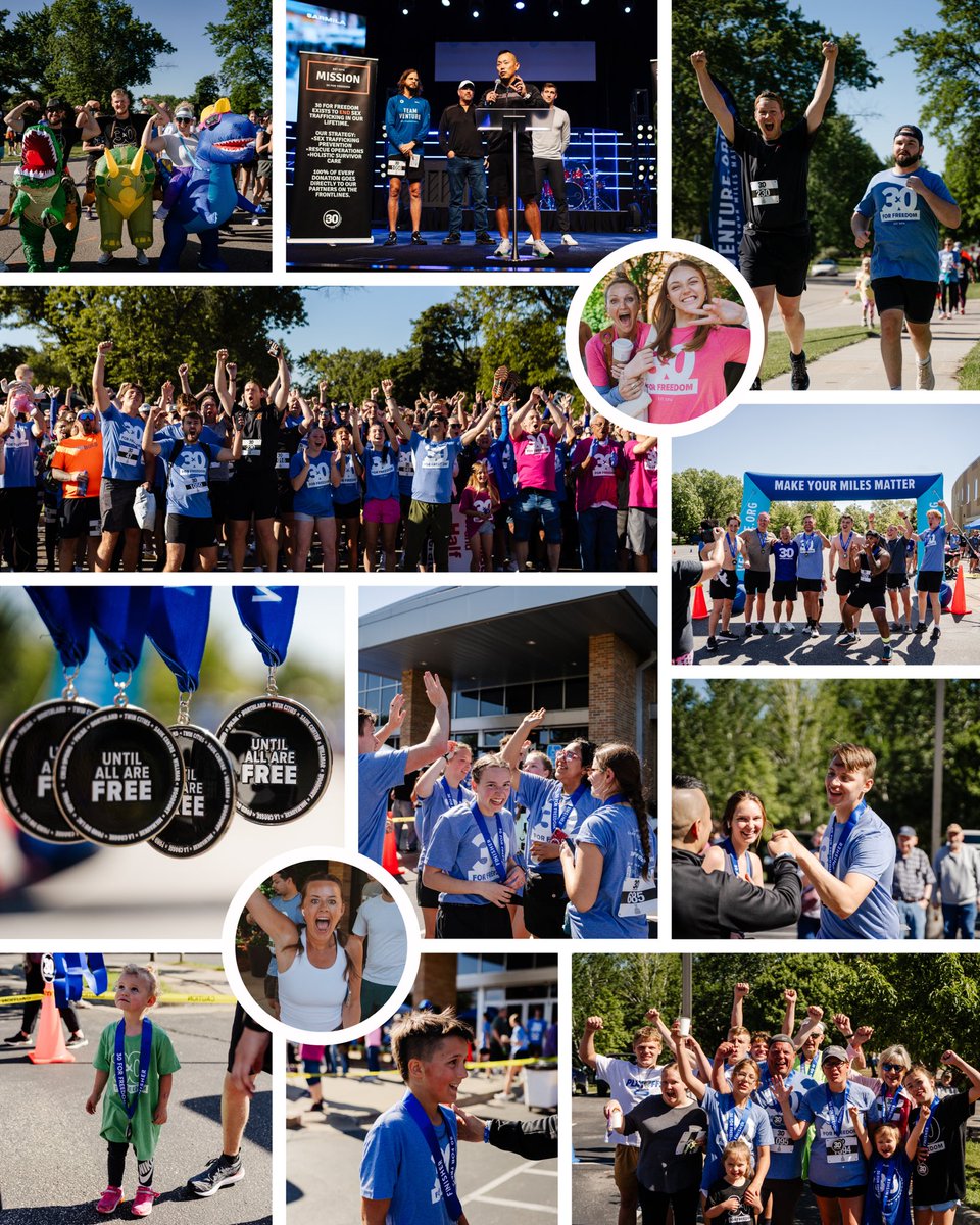 30 for FREEDOM (@30forfreedomrun) on Twitter photo We have so much to be thankful for:
The strongest year of generosity in our history.
The highest participation ever.
The largest volunteer force of all-time.
The most generous sponsorships yet.
The greatest year of impact to date.
We are thankful for you, <a href="/30forFreedomRun/">30 for FREEDOM</a> fam! We have so much to be thankful for:
The strongest year of generosity in our history.
The highest participation ever.
The largest volunteer force of all-time.
The most generous sponsorships yet.
The greatest year of impact to date.
We are thankful for you, <a href="/30forFreedomRun/">30 for FREEDOM</a> fam!
