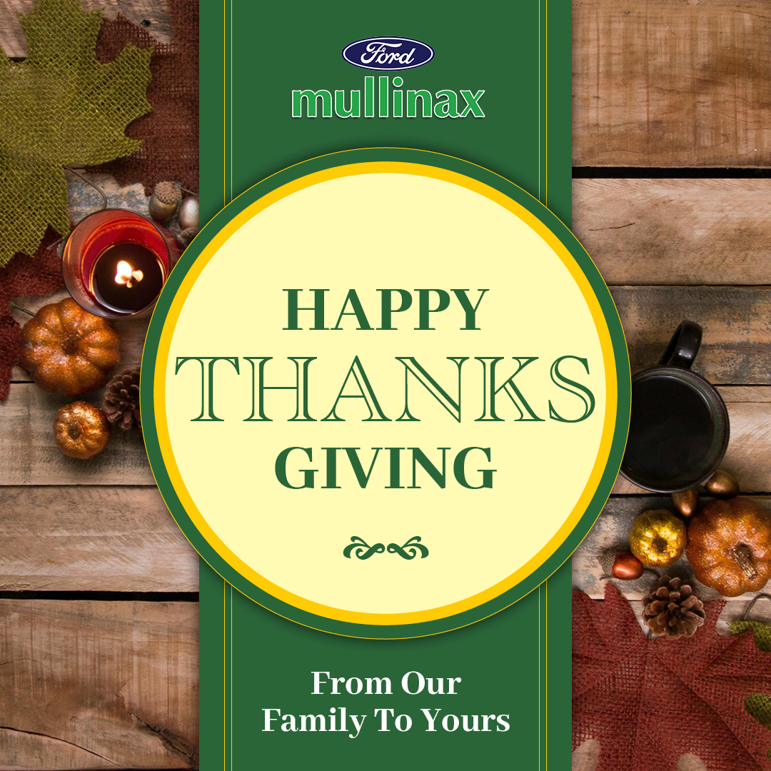 mullinax_ford's tweet photo. 🍂 Happy Thanksgiving from all of us at Mullinax Ford of Apopka! Today, we’re grateful for our incredible customers and the community we’re proud to serve. Enjoy your holiday surrounded by family &amp; friends. 💚💛

#Thanksgiving #MullinaxFordApopka #Grateful #HappyThanksgiving https://t.co/Z6zMHf6cBM
