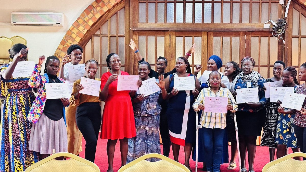 Carol Nyangoma Mukisa (@carolmukisa1) on Twitter photo CERTIFICATE of Completion!!🎊🧑🏼🎓
Today I received a certificate of completion in GENDER-JUST CO-DESIGN. The training run from 2023 to 2024 and it equipped me with skills in co-designing gender sensitive tools.
Thank you <a href="/GeJuSTA/">GeJuSTA</a> <a href="/wougnet/">Women of Uganda Network</a> <a href="/warmheartsug/">WARM HEARTS FOUNDATION</a> CERTIFICATE of Completion!!🎊🧑🏼🎓
Today I received a certificate of completion in GENDER-JUST CO-DESIGN. The training run from 2023 to 2024 and it equipped me with skills in co-designing gender sensitive tools.
Thank you <a href="/GeJuSTA/">GeJuSTA</a> <a href="/wougnet/">Women of Uganda Network</a> <a href="/warmheartsug/">WARM HEARTS FOUNDATION</a>