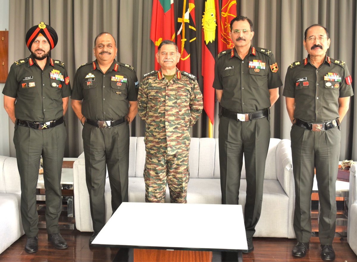 adgpi's tweet image. *26th Doctrine and Strategy Seminar 2024*

#GeneralUpendraDwivedi, #COAS, visited the Army War College, #AWC, #Mhow for the 26th Doctrine and Strategy Seminar on 28 Nov 2024. #COAS shared his thoughts as part of the Plenary Address on the theme of the Seminar “Need for Adaptive…