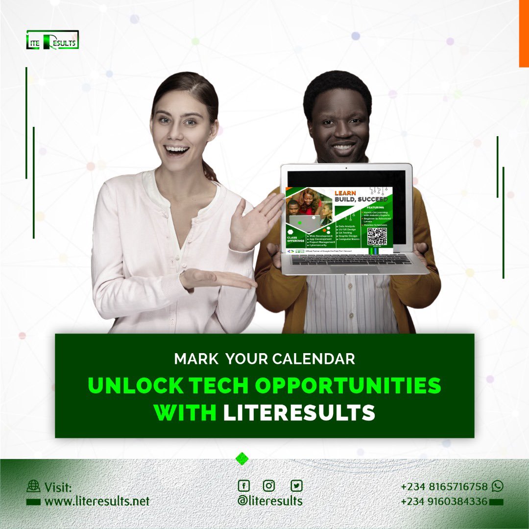 literesults's tweet photo. It’s almost here! Are you ready to take the leap into tech success? 🚀

#TechInPH #PHCityTech #NetworkingEvent #TechForEveryone #BuildWithTech #DigitalGrowth #TechMeetsBusiness #FutureOfTech #LearnAndGrow #portharcourtevents https://t.co/oJzMb7urjs