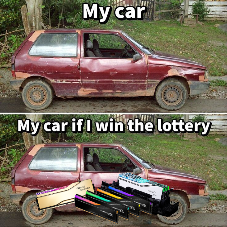 gskillgaming's tweet image. When the only upgrade that matters is your RAM 💡🚀   #GSkill #TridentZ5 #PCEnthusiast #PCUpgradeGoals&quot;